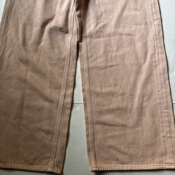 Old Navy Women’s Pink Mid Rise Baggy Wide Leg Jeans Size 2 NWT - Picture 8 of 9